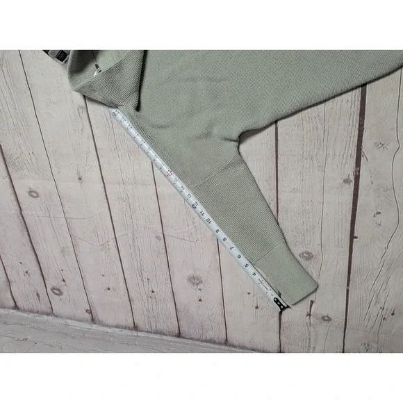 FREE PEOPLE Ottoman Slouchy Tunic in Oxide (muted mint green color) S EUC 950 - Picture 6 of 9